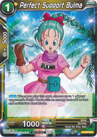 Perfect Support Bulma (Non-Foil) (P-034) [Tarjetas de promoción] 