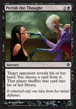 Perish the Thought (Rise of the Eldrazi) Light Play