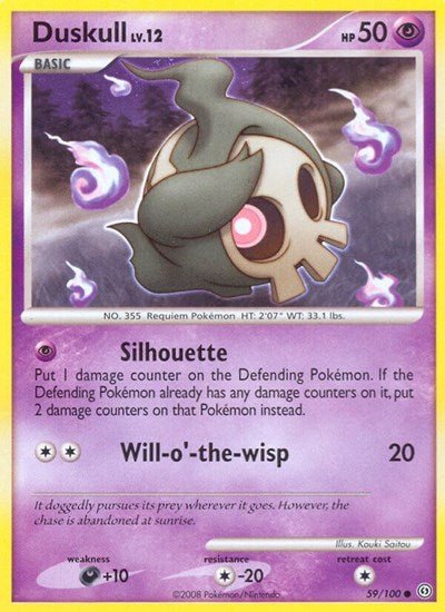 Duskull (59) (Stormfront) Near Mint - Nick Nack's Full Frontal Attack