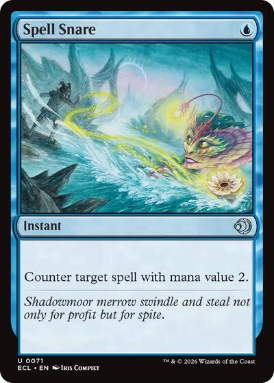 Spell Snare (Lorwyn Eclipsed) Near Mint - Nick Nack's Full Frontal Attack