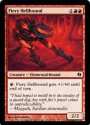 Fiery Hellhound (Duel Decks: Venser vs Koth) Near Mint