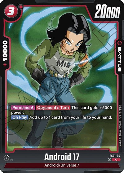 Android 17 (Starter Deck 1: Son Goku) Near Mint