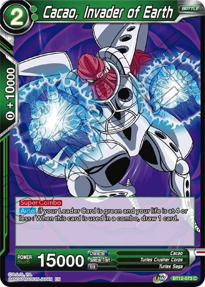 Cacao, Invader of Earth (Vicious Rejuvenation) Near Mint