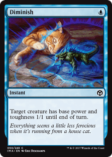 Diminish (Iconic Masters) Near Mint - Nick Nack's Full Frontal Attack