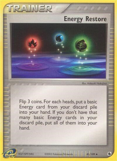 Energy Restore (Ruby and Sapphire) Light Play