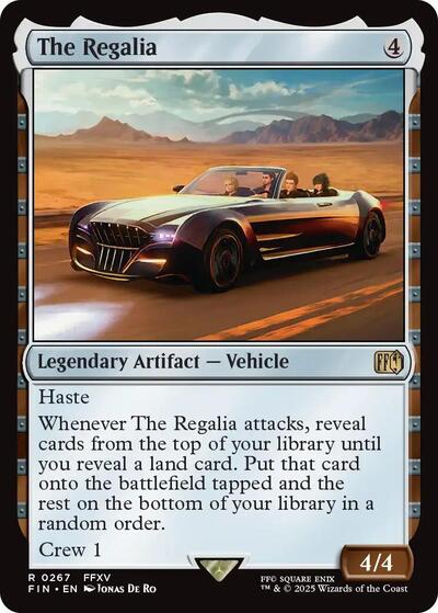 The Regalia (Universes Beyond: FINAL FANTASY) Near Mint Foil - Nick Nack's Full Frontal Attack