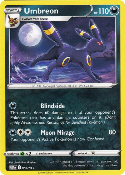 Umbreon (McDonald's Promos 2024) Heavy Play