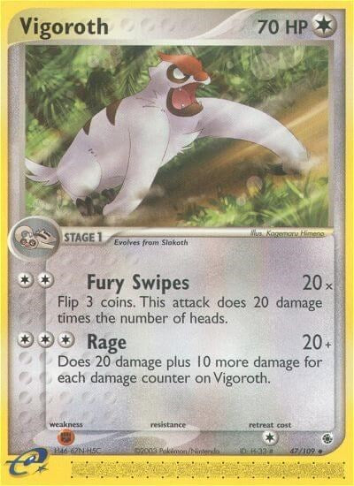 Vigoroth (Ruby and Sapphire) Light Play