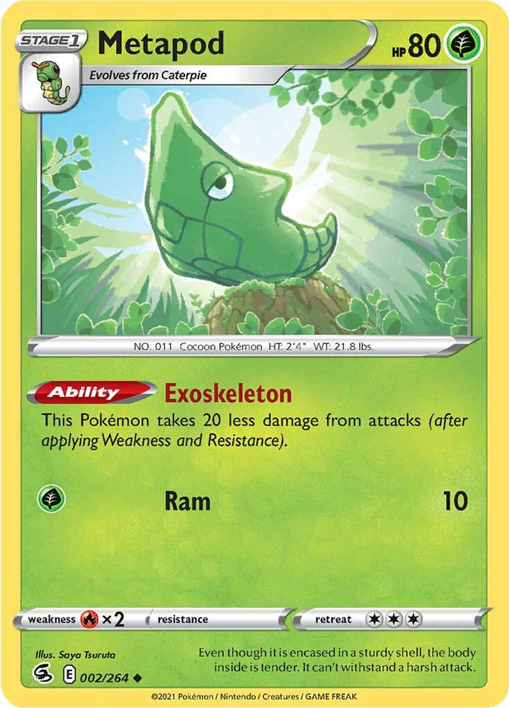 Metapod (002/264) [Espada y escudo: Golpe de fusión] 