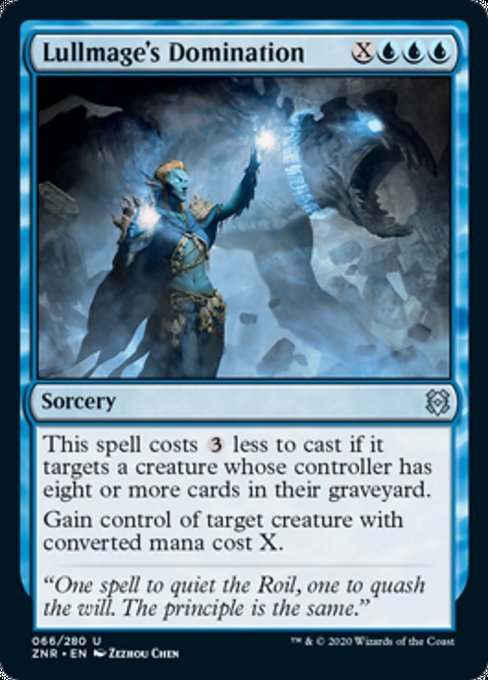 Lullmage's Domination (Zendikar Rising) Near Mint - Nick Nack's Full Frontal Attack