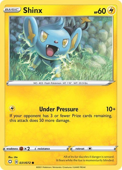 Shinx (Shining Fates) Near Mint - Nick Nack's Full Frontal Attack