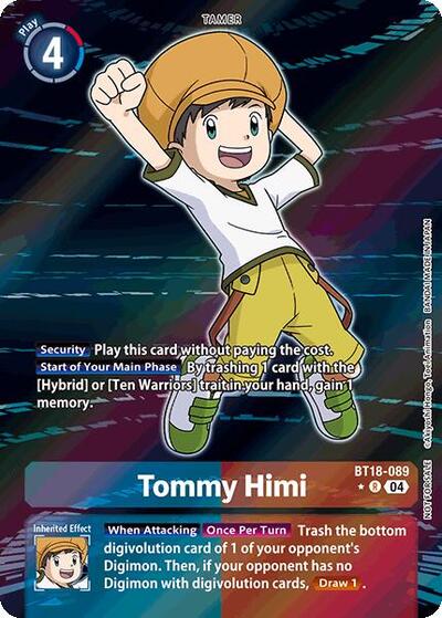 Tommy Himi (Release Special Booster 2.0: Box Promotion Pack) (Release Special Booster 2.0) Near Mint Foil - Nick Nack's Full Frontal Attack