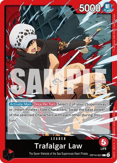 Trafalgar Law (The Azure Sea's Seven) Near Mint - Nick Nack's Full Frontal Attack