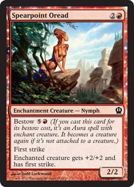 Spearpoint Oread (Theros) Near Mint - Nick Nack's Full Frontal Attack
