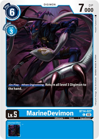 MarineDevimon (Blast Ace) Near Mint