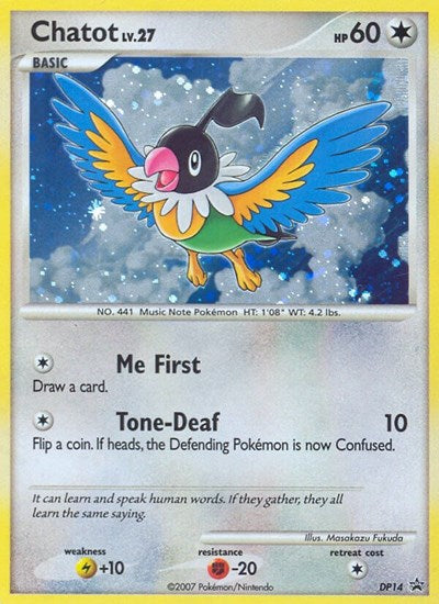 Chatot (Diamond and Pearl Promos) Light Play Holofoil