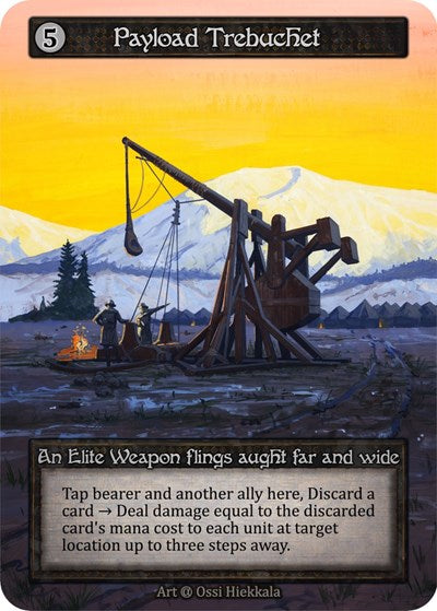 Payload Trebuchet (Alpha) Near Mint