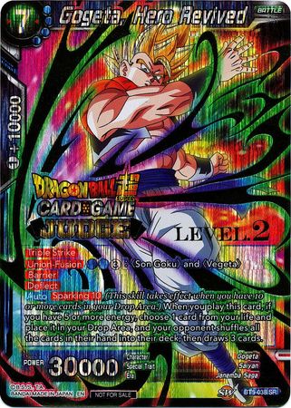 Gogeta, héros ressuscité (niveau 2) [BT5-038] 