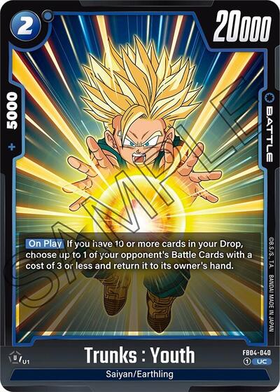 Trunks : Youth (Ultra Limit) Near Mint