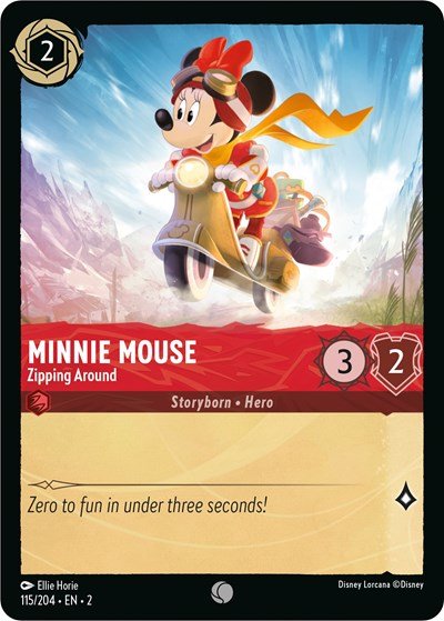 Minnie Mouse - Zipping Around (Rise of the Floodborn) Near Mint - Nick Nack's Full Frontal Attack