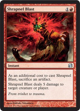 Shrapnel Blast (Modern Masters) Near Mint - Nick Nack's Full Frontal Attack