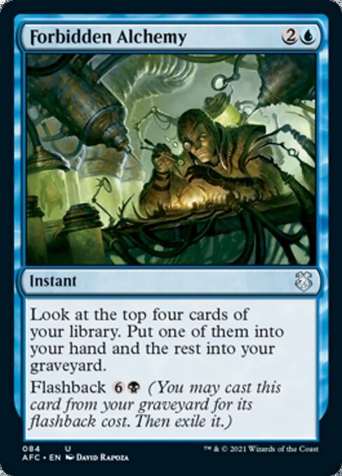 Forbidden Alchemy (Commander 2021 Forgotten Realms) Near Mint - Nick Nack's Full Frontal Attack