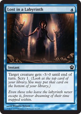 Lost in a Labyrinth (Theros) Near Mint - Nick Nack's Full Frontal Attack