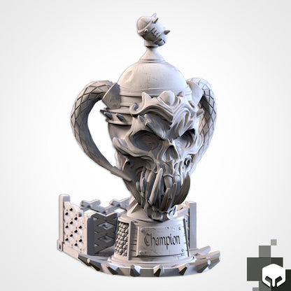 Skull Trophy Dice Roller