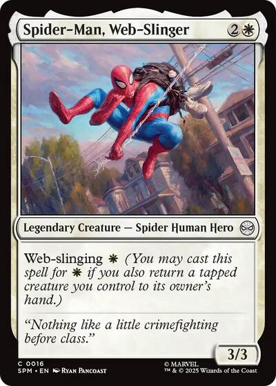Spider - Man, Web - Slinger (Marvel's Spider - Man) Near Mint - Nick Nack's Full Frontal Attack