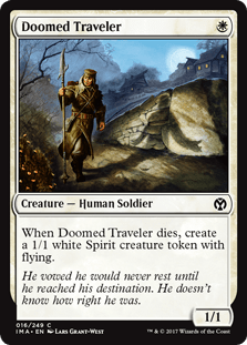 Doomed Traveler (Iconic Masters) Near Mint - Nick Nack's Full Frontal Attack