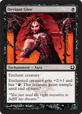 Deviant Glee (Return to Ravnica) Near Mint - Nick Nack's Full Frontal Attack