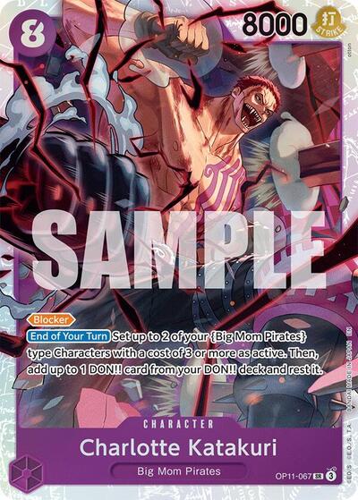 Charlotte Katakuri (067) (A Fist of Divine Speed) Near Mint Foil