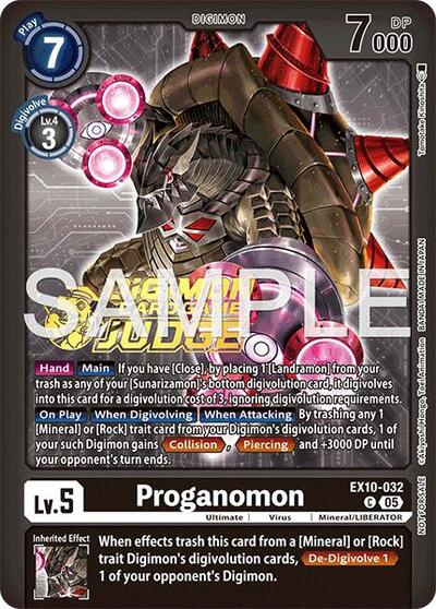 Proganomon (Judge Pack 9) (Sinister Order) Near Mint Foil
