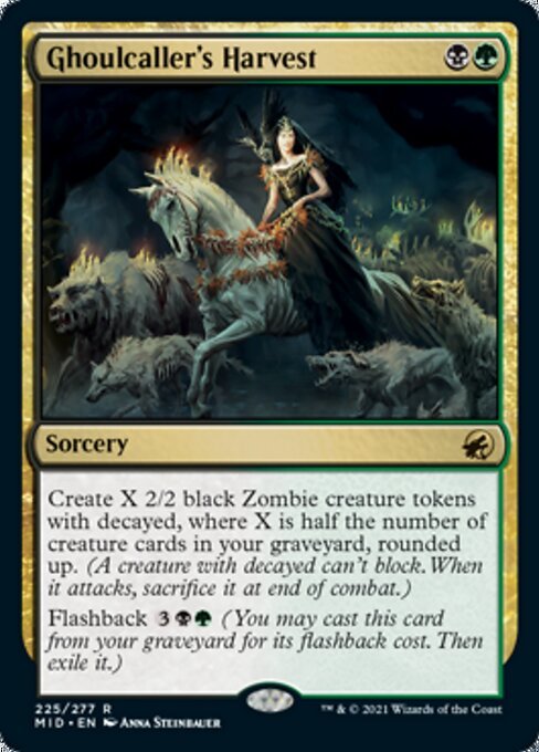 Ghoulcaller's Harvest (Innistrad: Midnight Hunt) Near Mint - Nick Nack's Full Frontal Attack