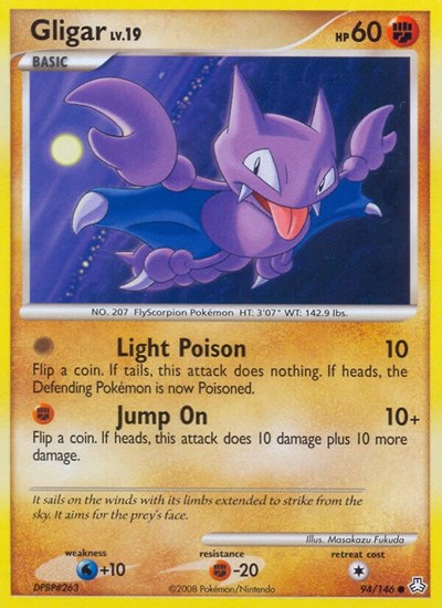 Gligar (94) (Legends Awakened) Light Play