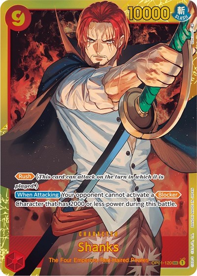 Shanks (Romance Dawn) Near Mint Foil