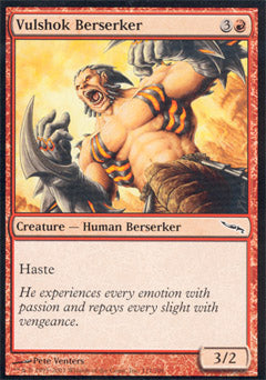 Vulshok Berserker (Mirrodin) Light Play