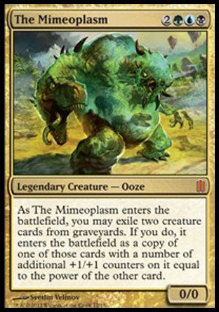 The Mimeoplasm (Commander's Arsenal) Near Mint Foil - Nick Nack's Full Frontal Attack