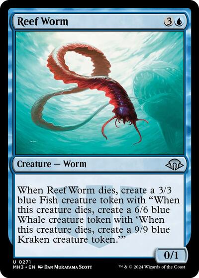 Reef Worm (Modern Horizons 3) Near Mint