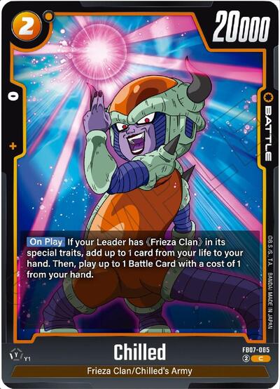 Chilled (Wish For Shenron) Near Mint - Nick Nack's Full Frontal Attack