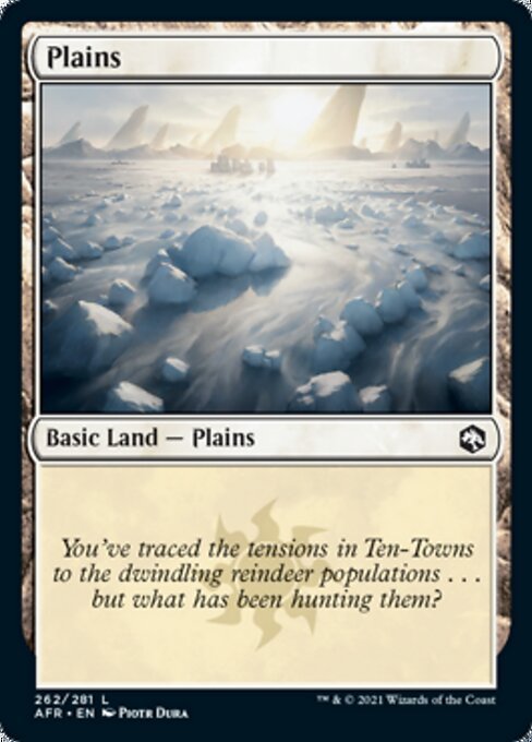 Plains (262) (Adventures in the Forgotten Realms) Near Mint - Nick Nack's Full Frontal Attack