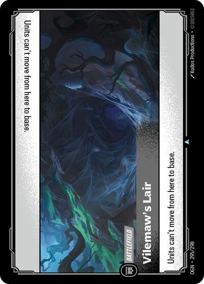 Vilemaw's Lair (Origins) Near Mint - Nick Nack's Full Frontal Attack