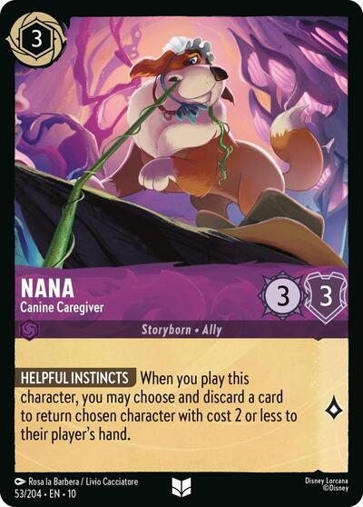 Nana - Canine Caregiver (Whispers in the Well) Near Mint - Nick Nack's Full Frontal Attack