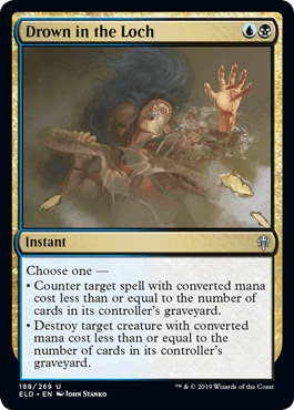Drown in the Loch (Throne of Eldraine) Near Mint - Nick Nack's Full Frontal Attack