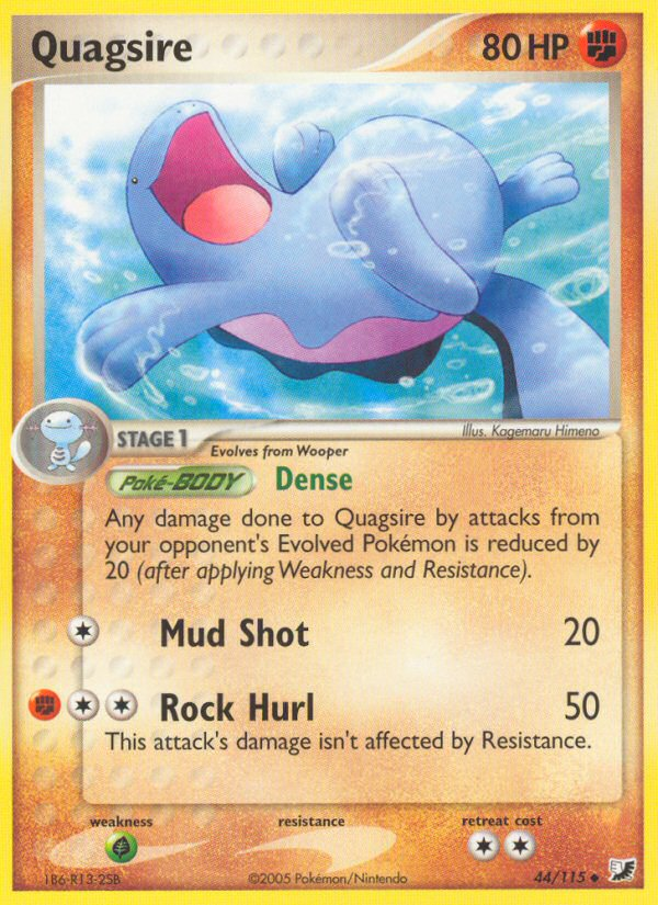 Quagsire (44/115) [EX : Forces invisibles] 