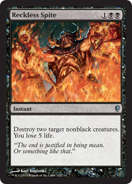 Reckless Spite (Conspiracy) Near Mint