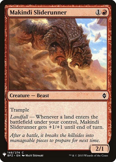 Makindi Sliderunner (Mystery Booster) Near Mint - Nick Nack's Full Frontal Attack