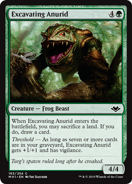 Excavating Anurid (Modern Horizons) Near Mint - Nick Nack's Full Frontal Attack