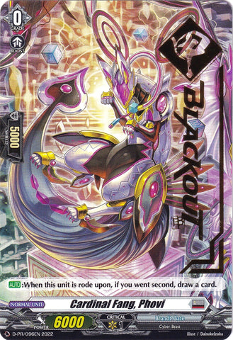 Cardinal Fang, Phovi (Hot Stamped) (D-PR/096EN 2022) [D Promo Cards]