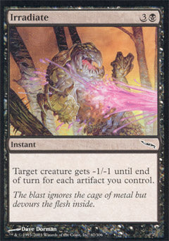 Irradiate (Mirrodin) Light Play